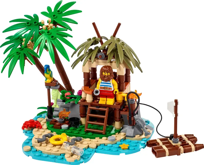 LEGO Ideas 40566 Ray the Castaway set