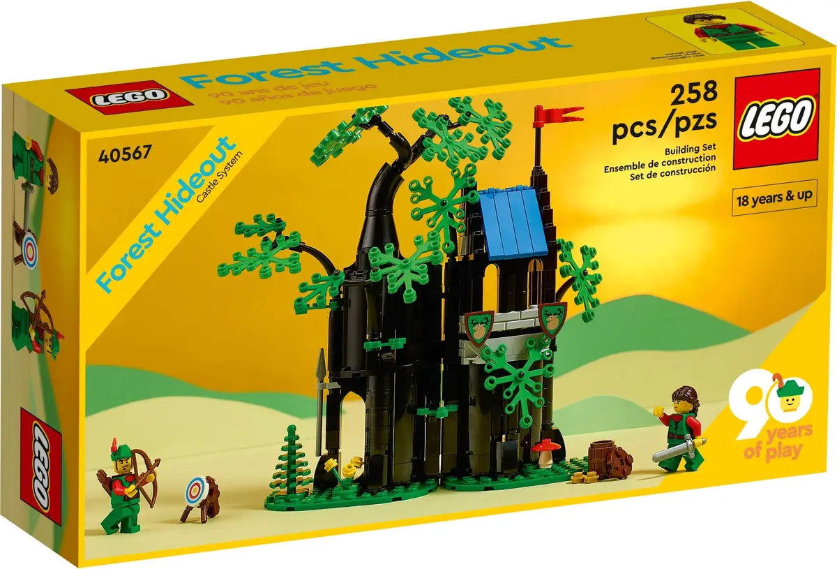 LEGO Icons 40567 Forest Hideout set, image 4