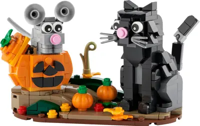 LEGO Seasonal 40570 Halloween Cat and Mouse set