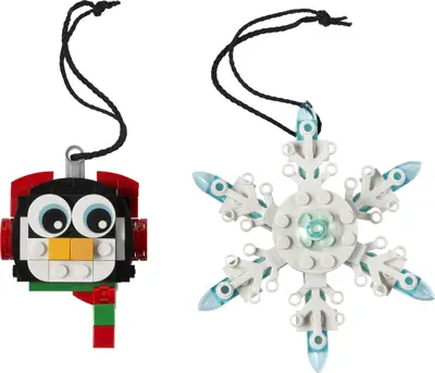 LEGO Seasonal 40572 Penguin & Snowflake set