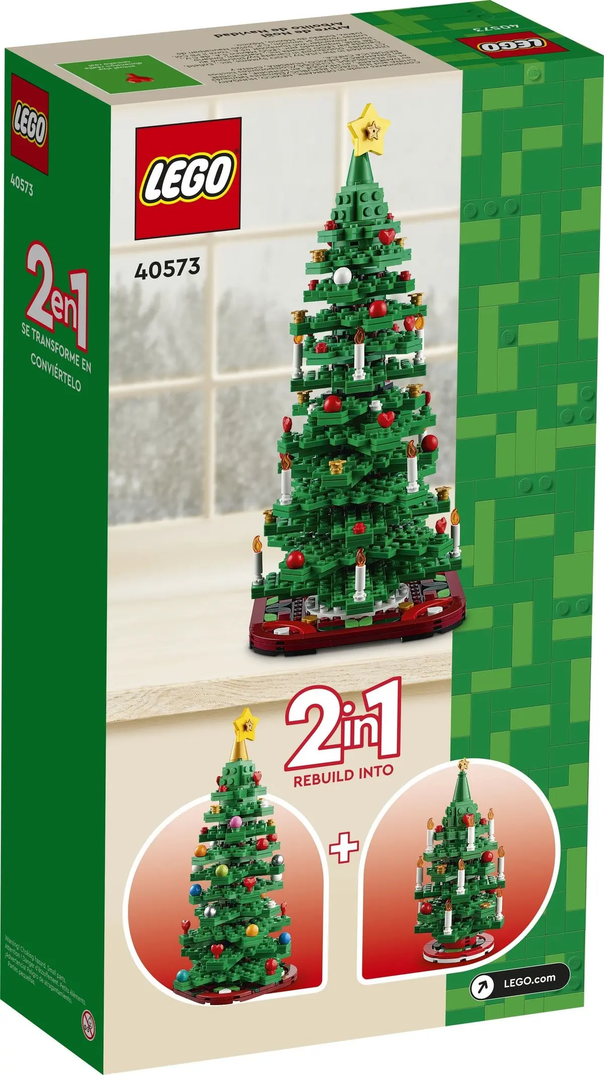 LEGO Seasonal 40573 Christmas Tree set, image 3