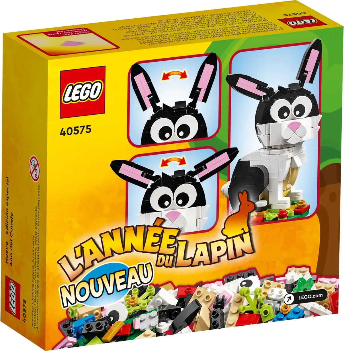 LEGO Seasonal 40575 Year of the Rabbit set, image 3
