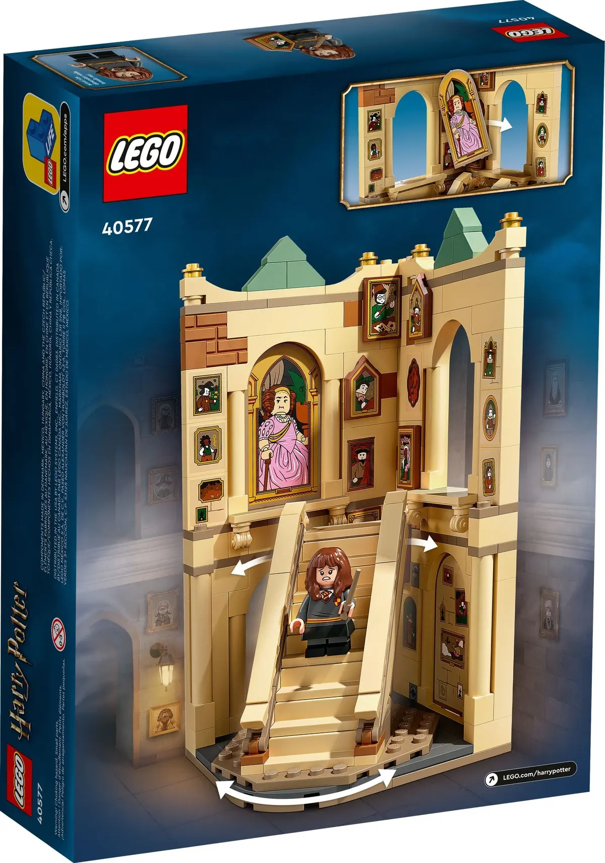 LEGO Harry Potter 40577 Hogwarts: Grand Staircase set, image 3