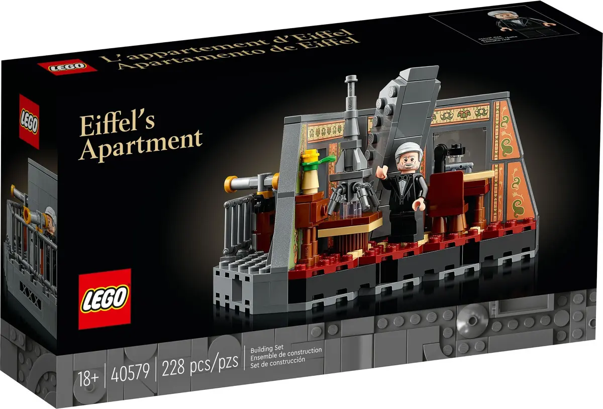 LEGO Icons 40579 Eiffel's Apartment set, image 2