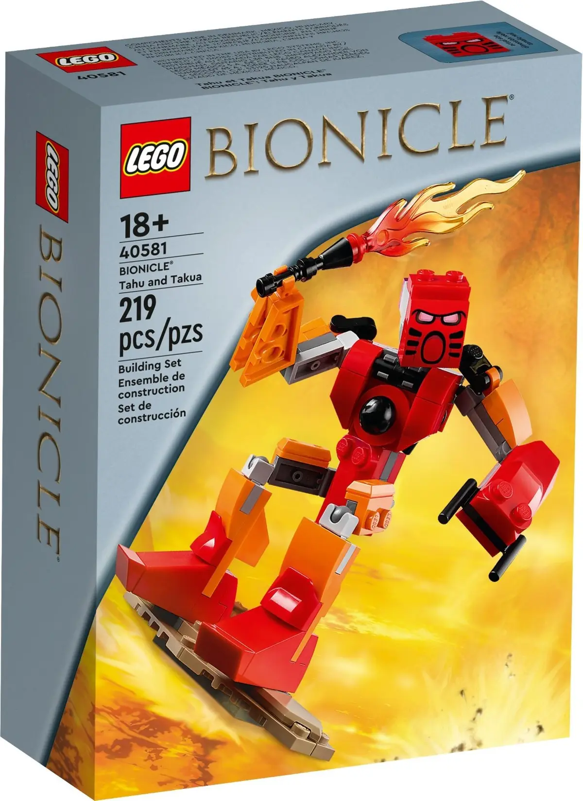 LEGO Icons 40581 BIONICLE Tahu and Takua set, image 2