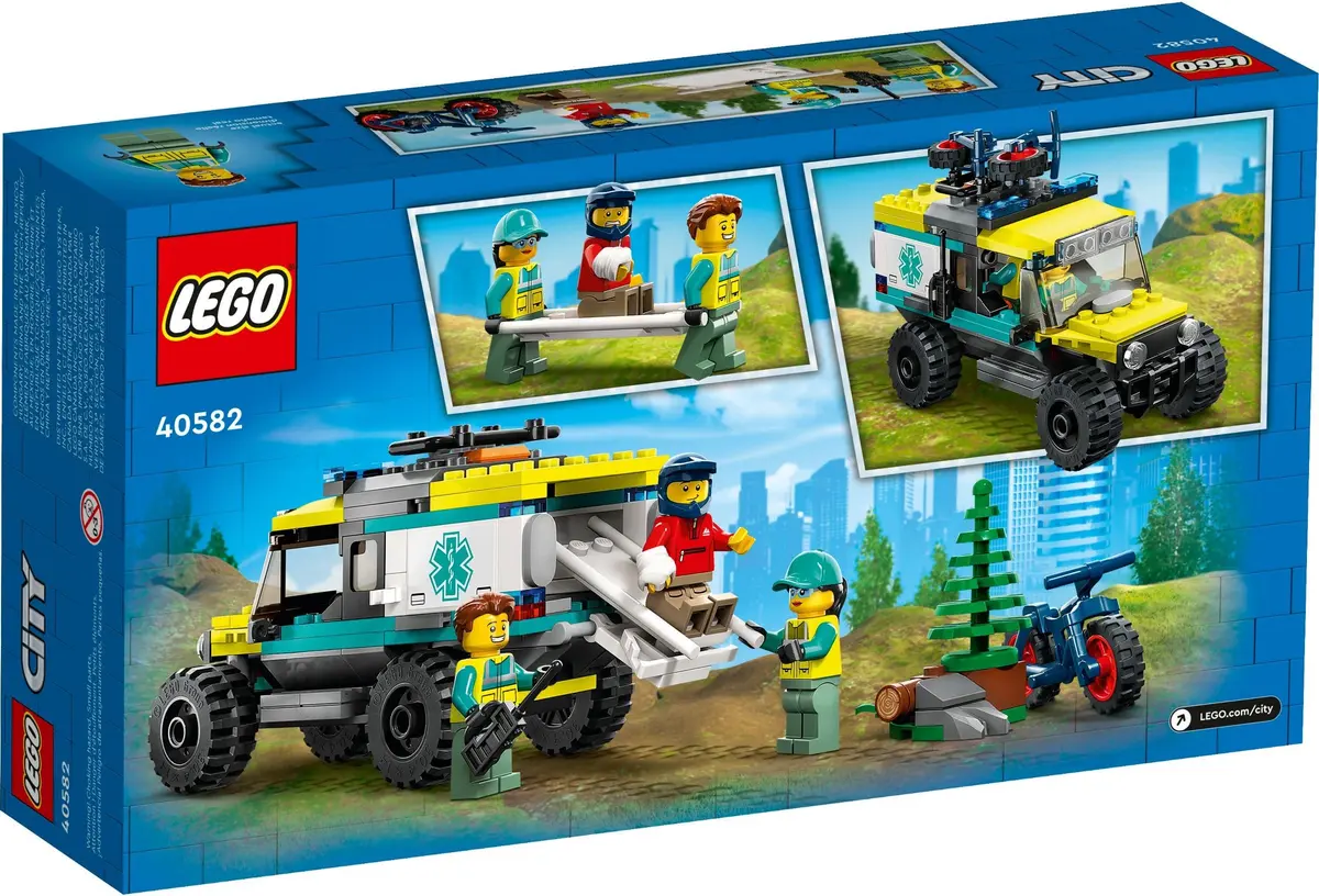 LEGO City 40582 4x4 Off-Road Ambulance Rescue set, image 3