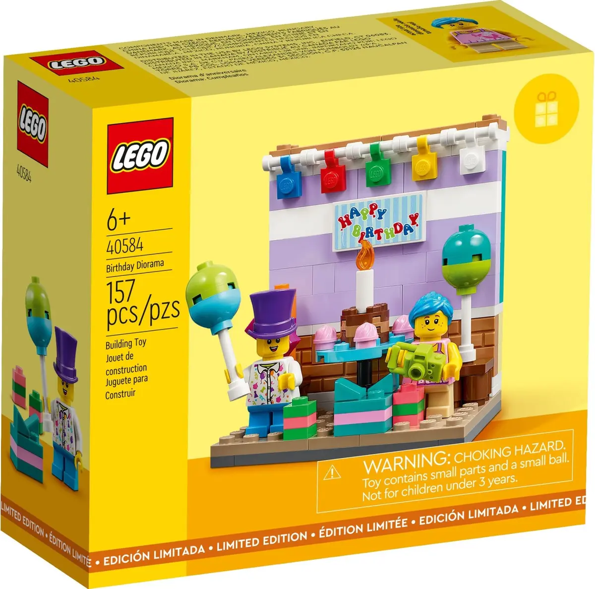 LEGO Seasonal 40584 Birthday Diorama set, image 2