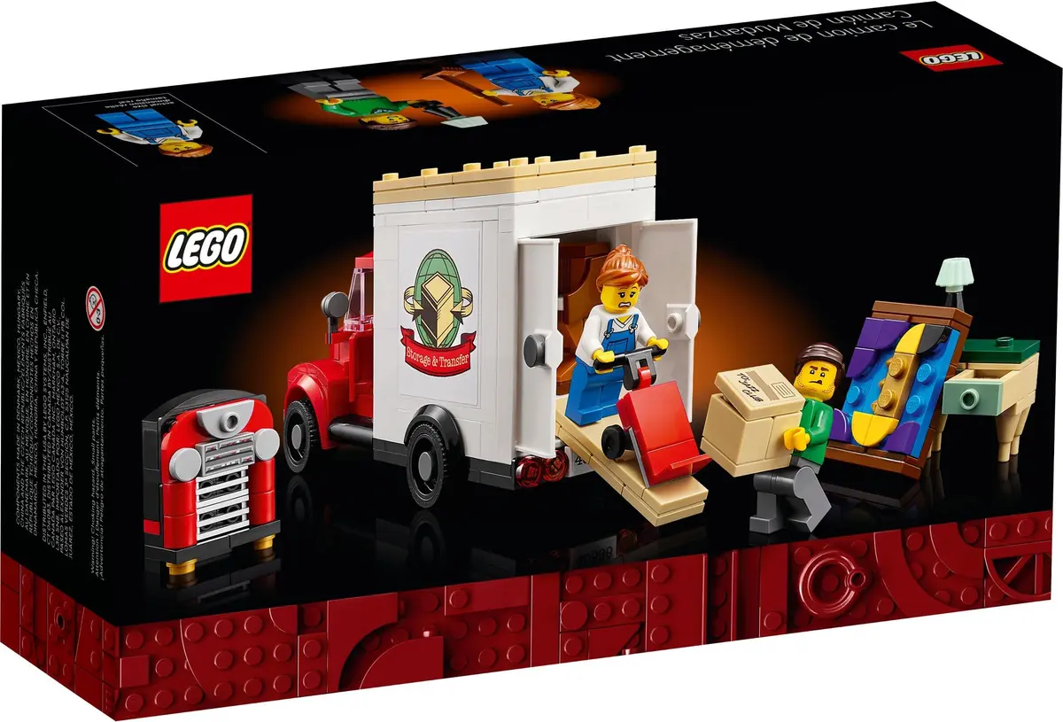 LEGO Icons 40586 Moving Truck set, image 4
