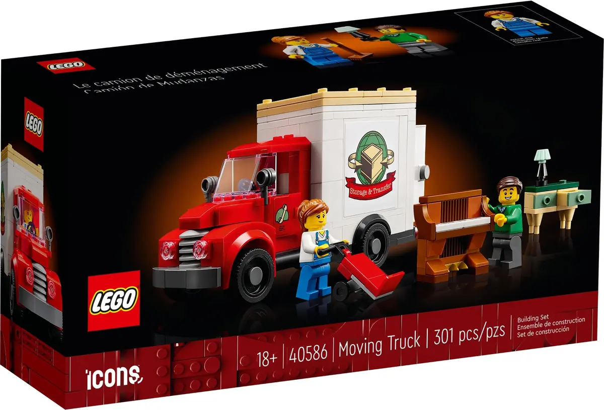 LEGO Icons 40586 Moving Truck set, image 3