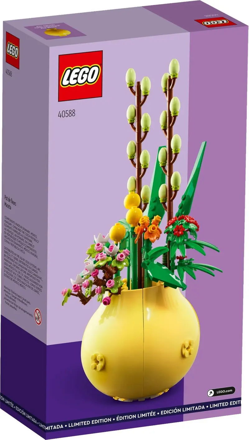 LEGO Promotional 40588 Flowerpot set, image 3