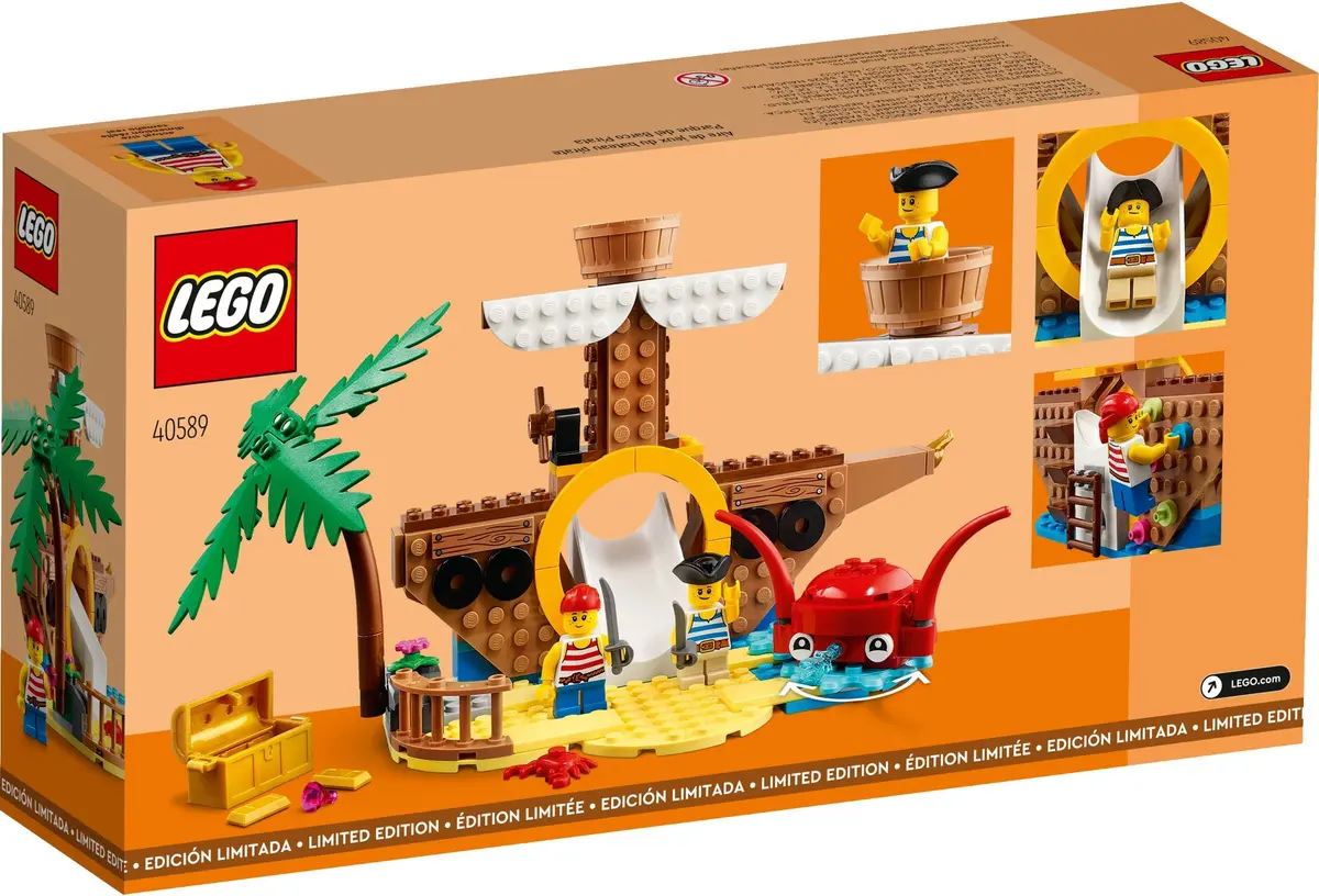 LEGO Promotional 40589 Pirate Ship Playground set, image 3