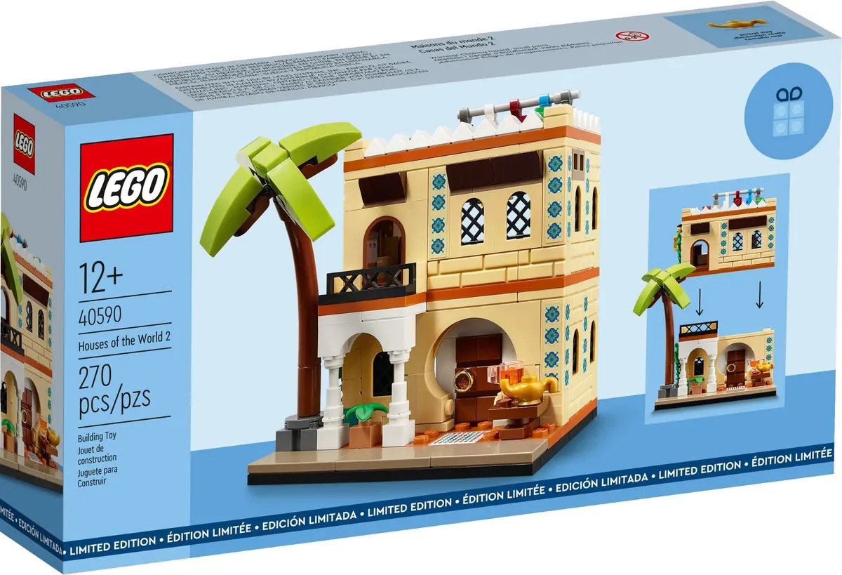 LEGO Promotional 40590 Houses of the World 2 set, image 2