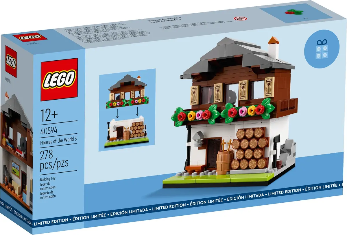 LEGO Promotional 40594 Houses of the World 3 set, image 2