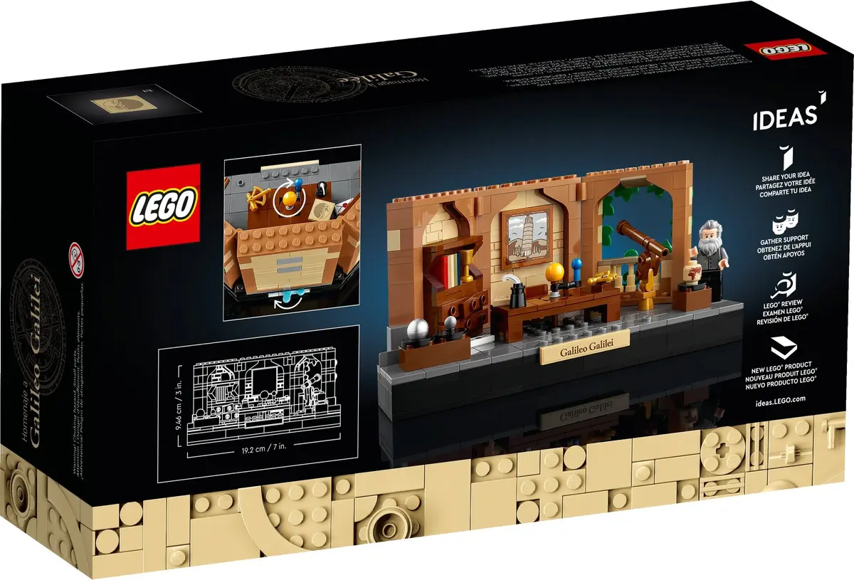 LEGO Ideas 40595 Tribute to Galileo Galilei set, image 3