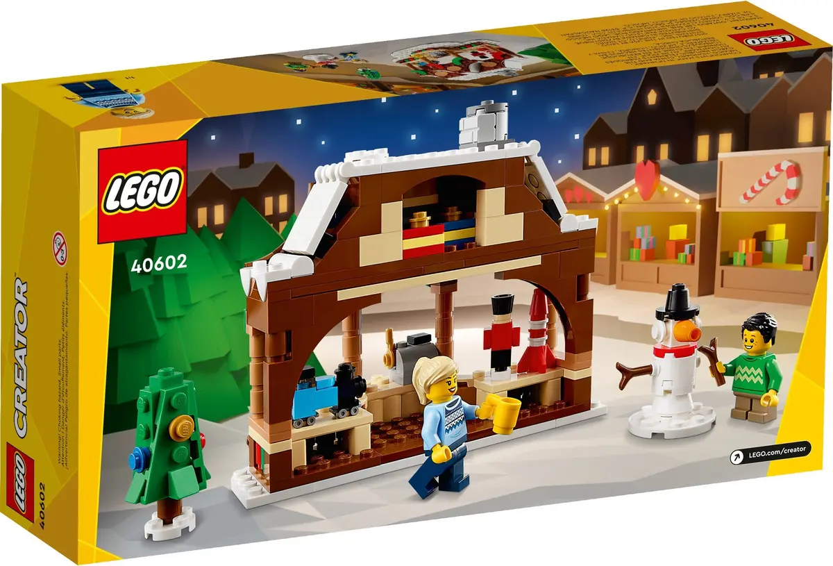 LEGO Creator 40602 Winter Market Stall set, image 3