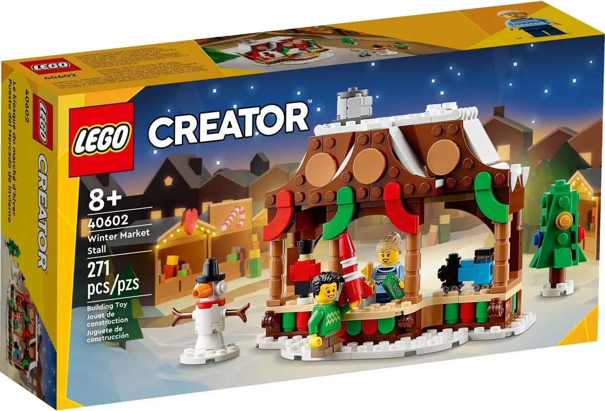 LEGO Creator 40602 Winter Market Stall set, image 2