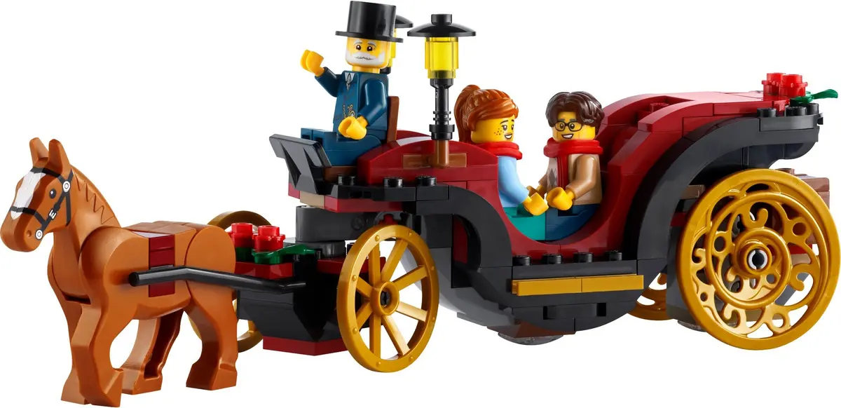 LEGO Seasonal 40603 Wintertime Carriage Ride set