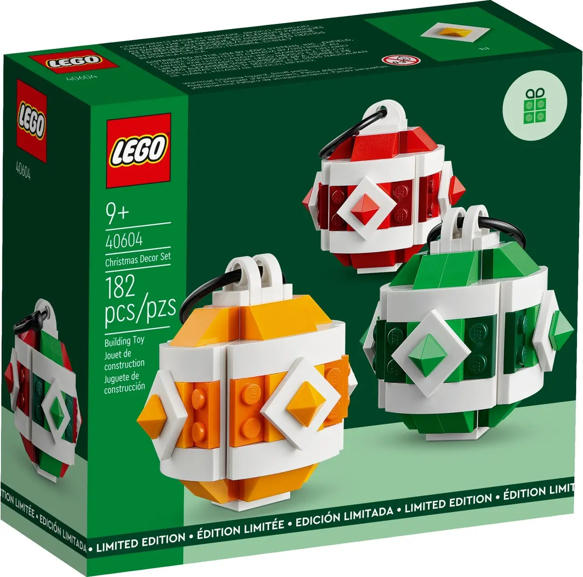 LEGO Seasonal 40604 Christmas Decor Set set, image 2