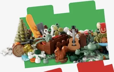 LEGO Miscellaneous 40610 Winter Fun VIP Add-On Pack set