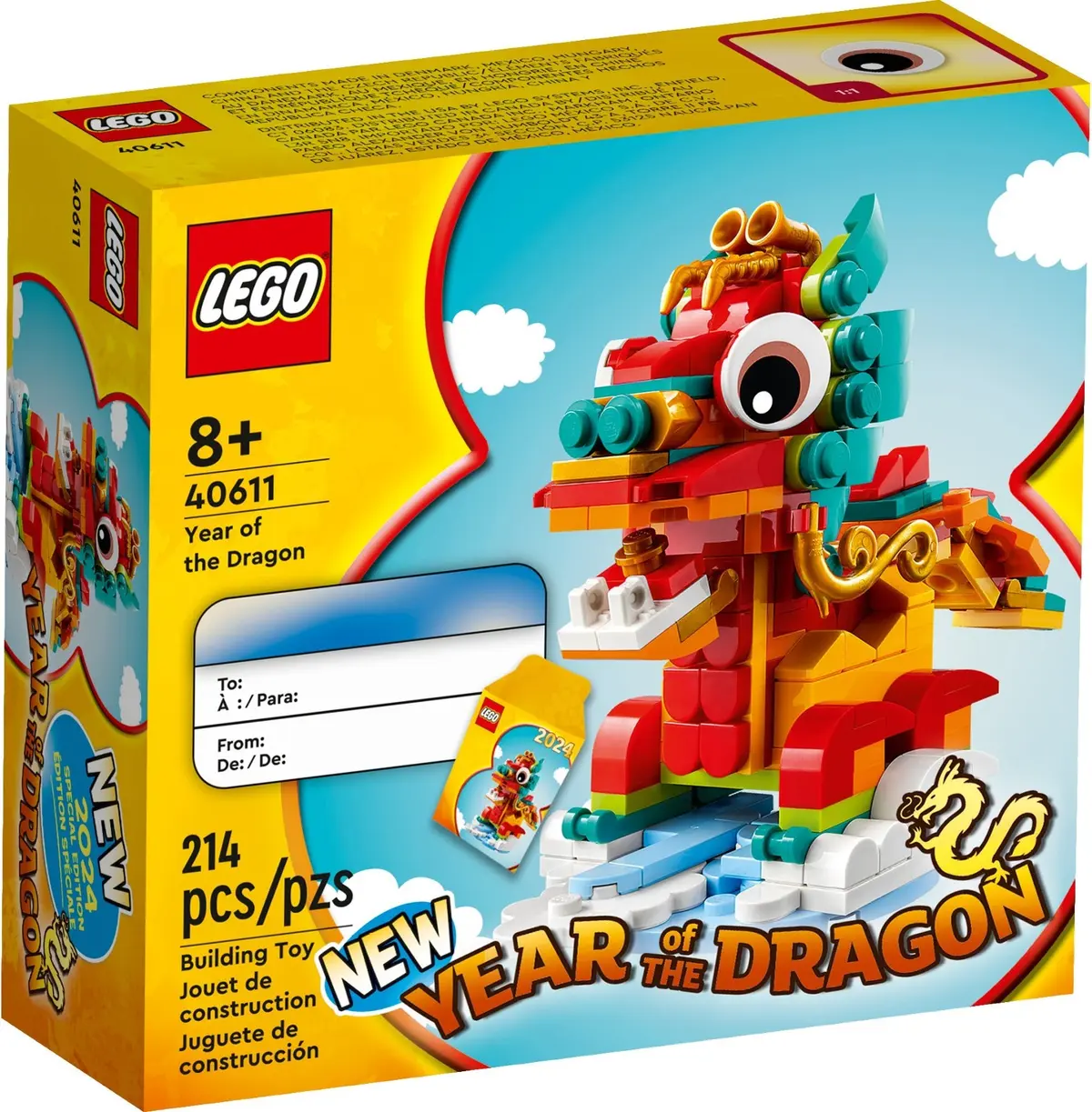 LEGO Seasonal 40611 Year of the Dragon set, image 2