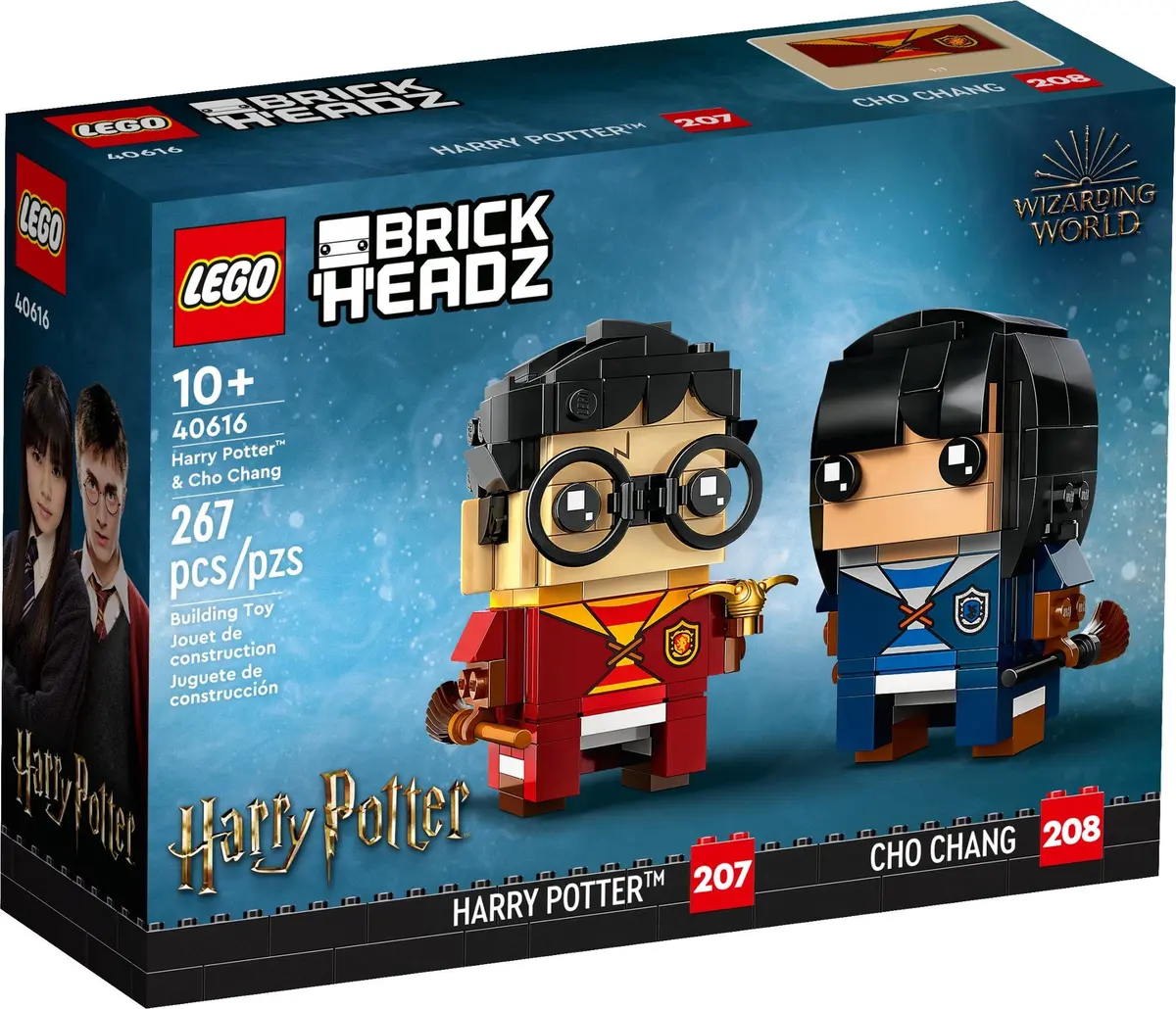 LEGO BrickHeadz 40616 Harry Potter & Cho Chang set, image 2