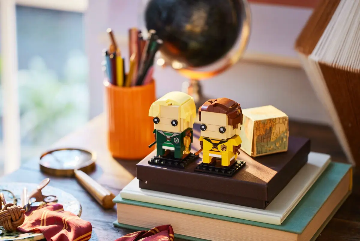LEGO BrickHeadz 40617 Draco Malfoy & Cedric Diggory set, image 5