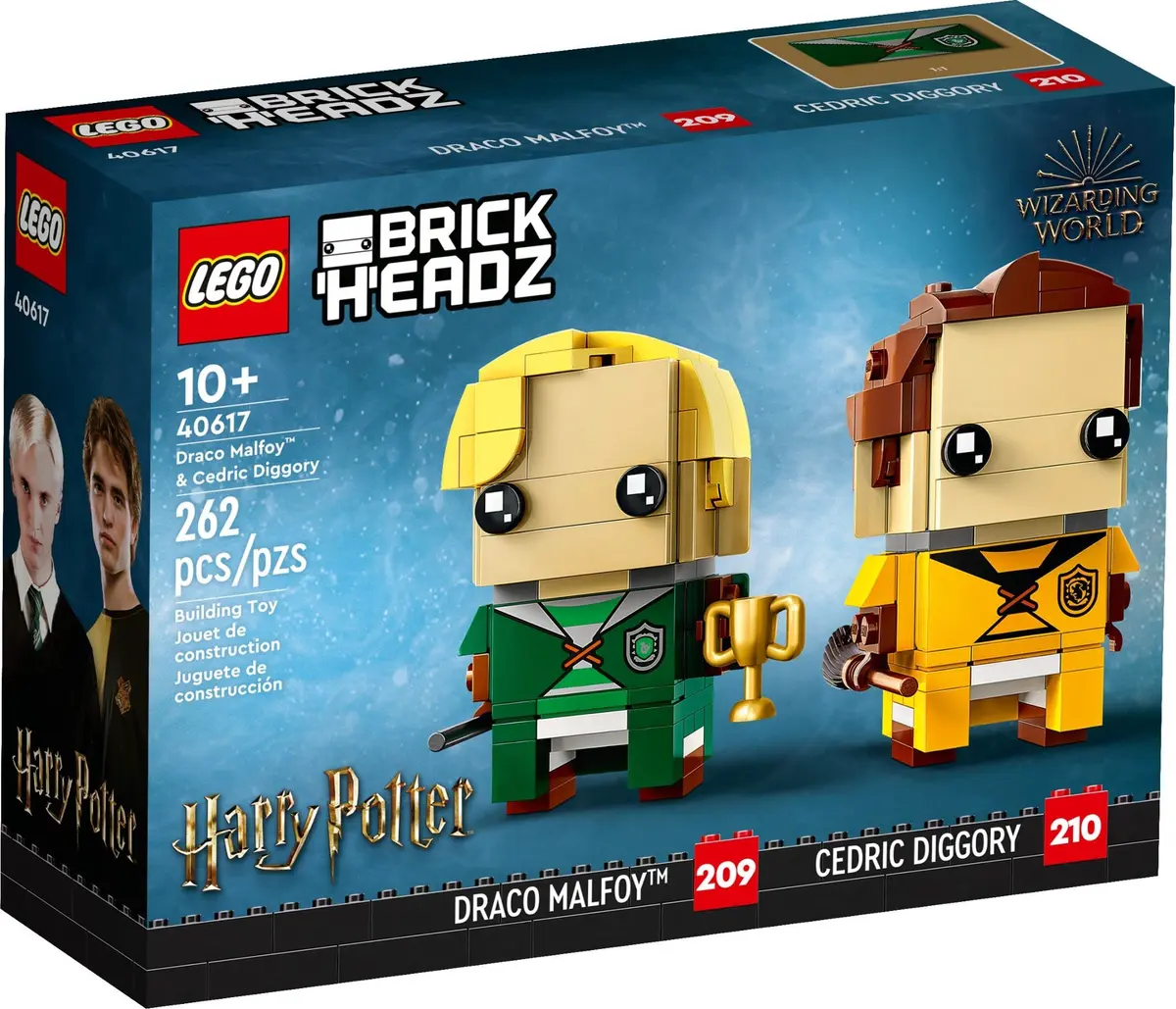 LEGO BrickHeadz 40617 Draco Malfoy & Cedric Diggory set, image 2