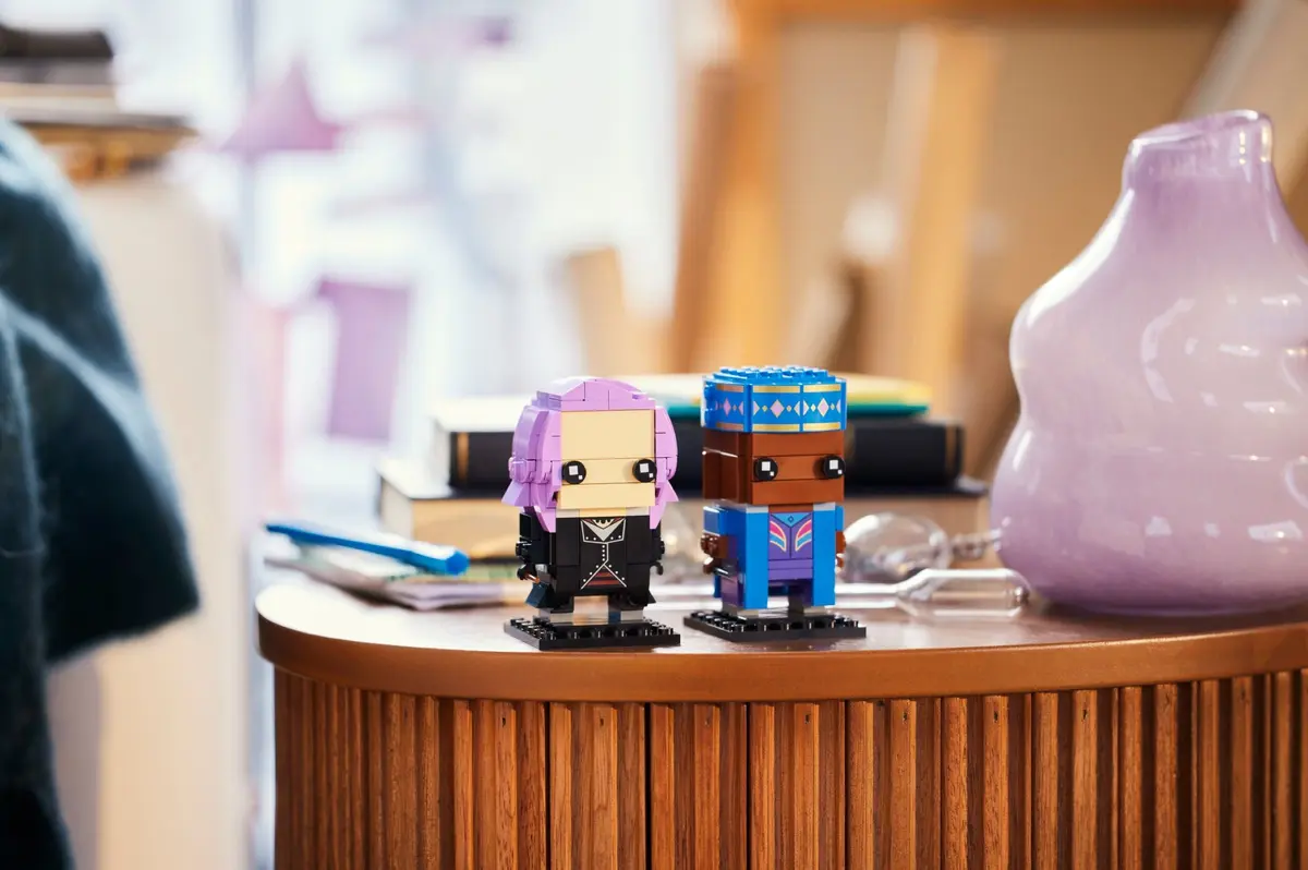 LEGO BrickHeadz 40618 Kingsley Shacklebolt & Nymphadora Tonks set, image 5