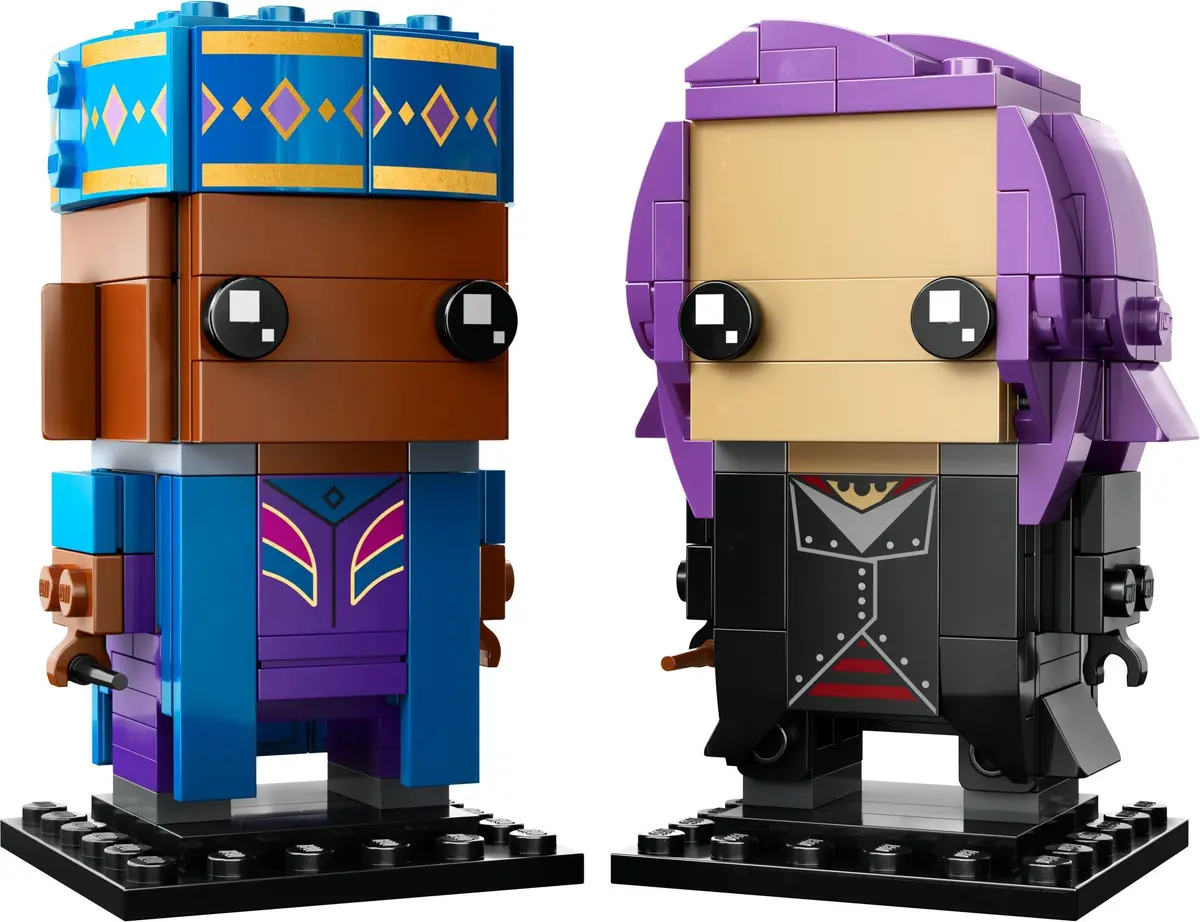 LEGO BrickHeadz 40618 Kingsley Shacklebolt & Nymphadora Tonks set