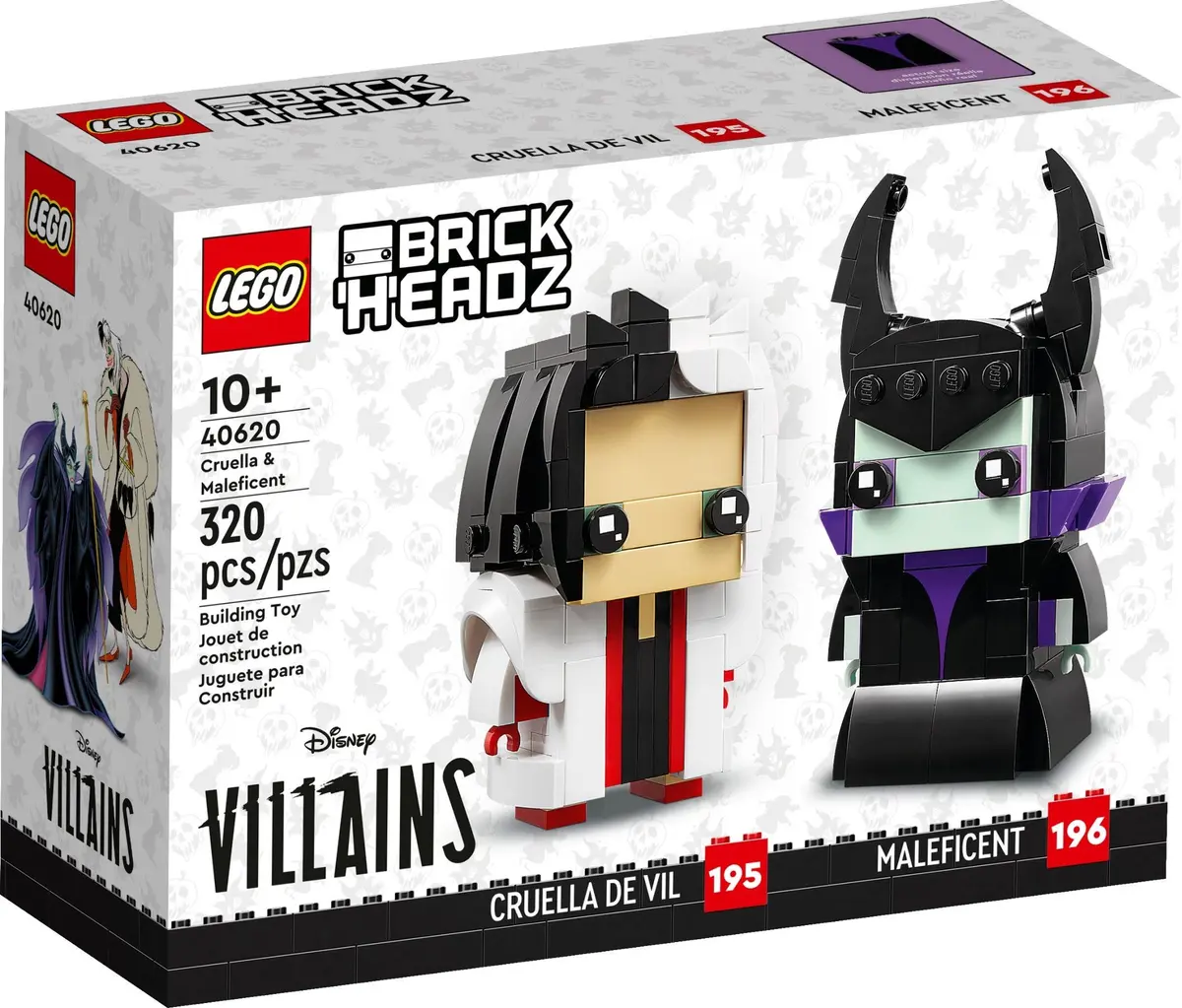 LEGO BrickHeadz 40620 Cruella & Maleficent set, image 2