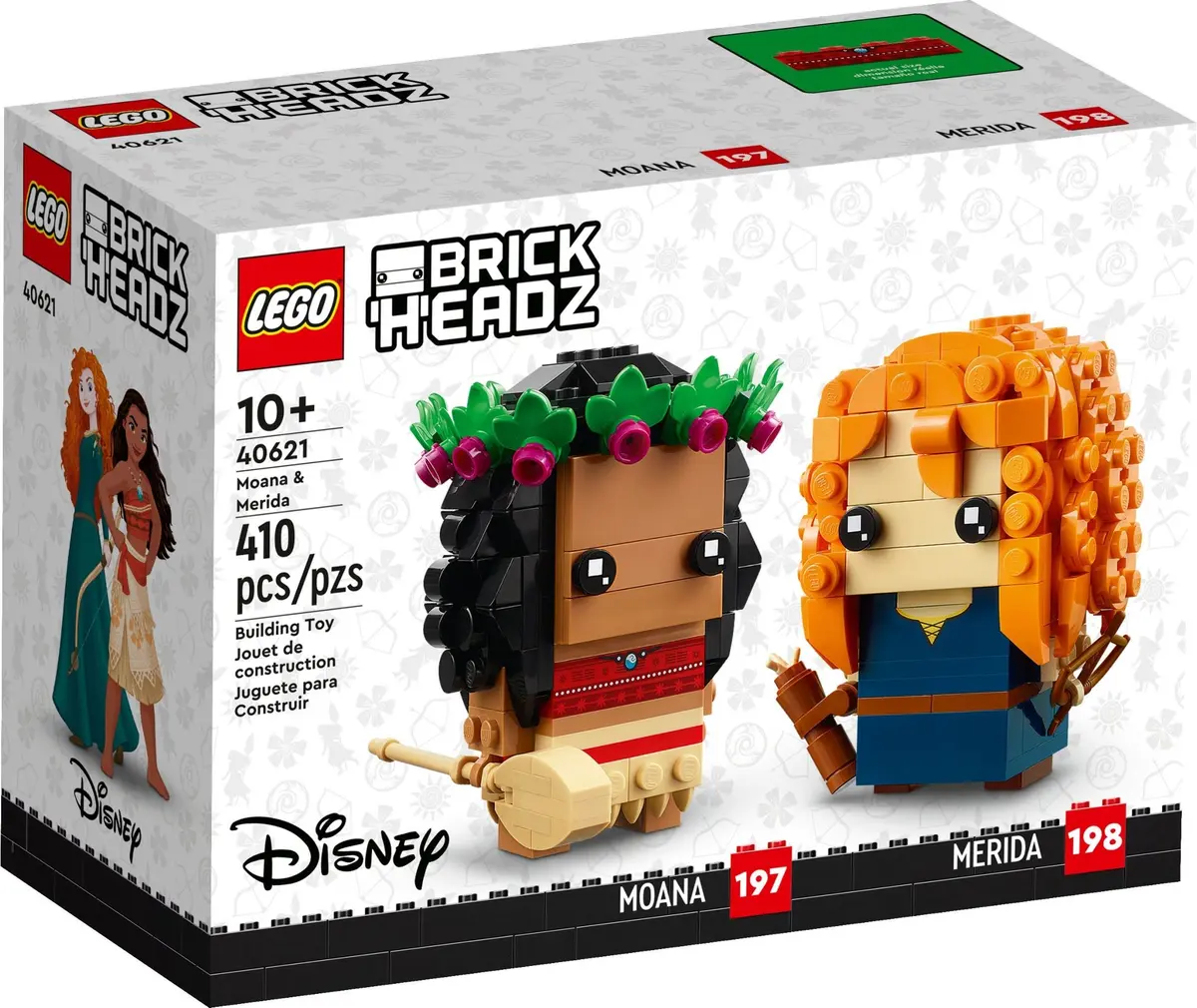 LEGO BrickHeadz 40621 Moana & Merida set, image 2