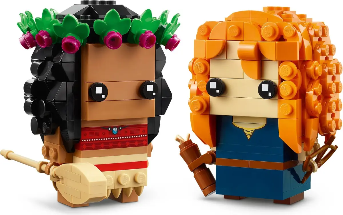 LEGO BrickHeadz 40621 Moana & Merida set, image 3