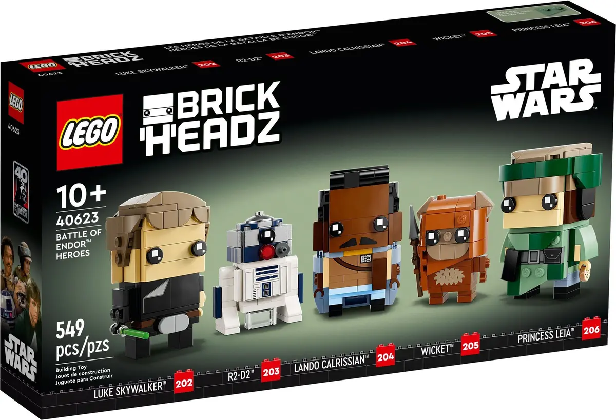 LEGO BrickHeadz 40623 Battle of Endor Heroes set, image 2