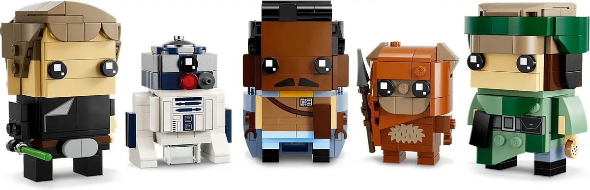 LEGO BrickHeadz 40623 Battle of Endor Heroes set, image 3