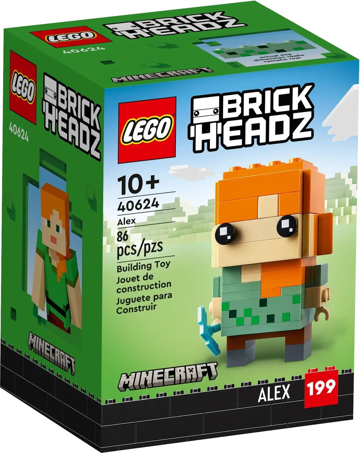 LEGO BrickHeadz 40624 Alex set, image 2
