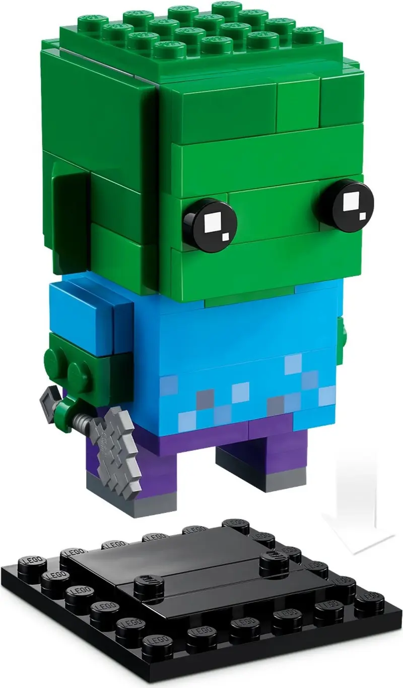 LEGO BrickHeadz 40626 Zombie set, image 4