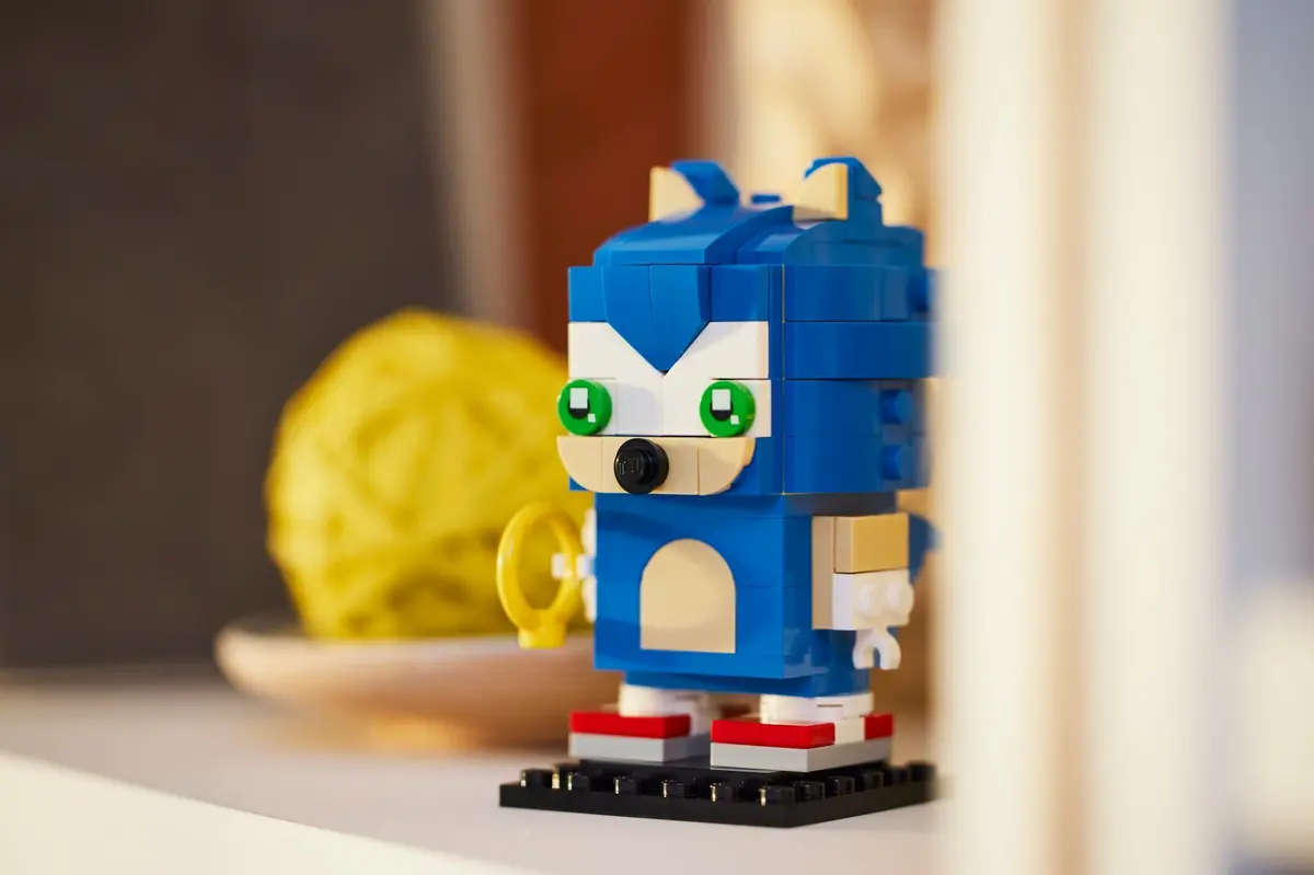 LEGO BrickHeadz 40627 Sonic the Hedgehog set, image 5