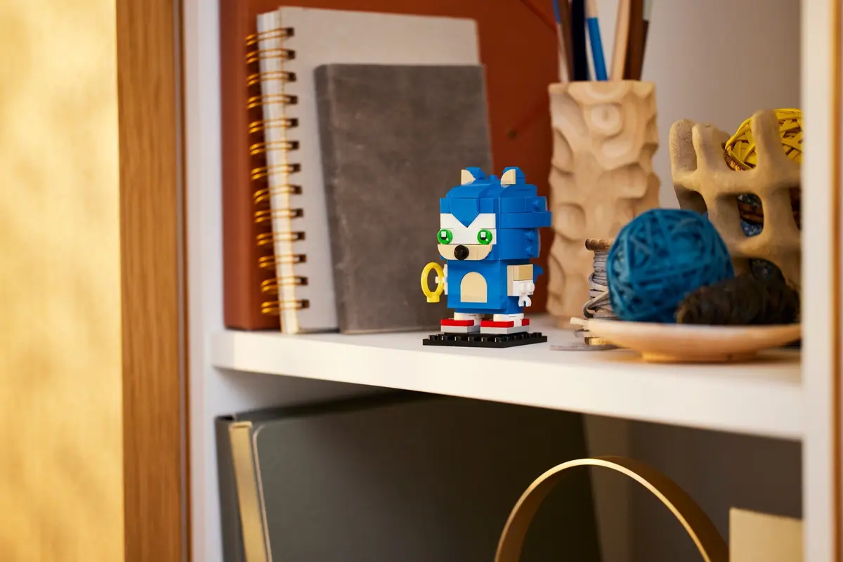LEGO BrickHeadz 40627 Sonic the Hedgehog set, image 4