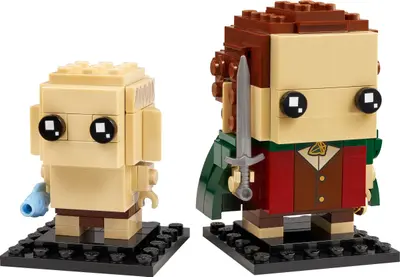 LEGO BrickHeadz 40630 Frodo & Gollum set