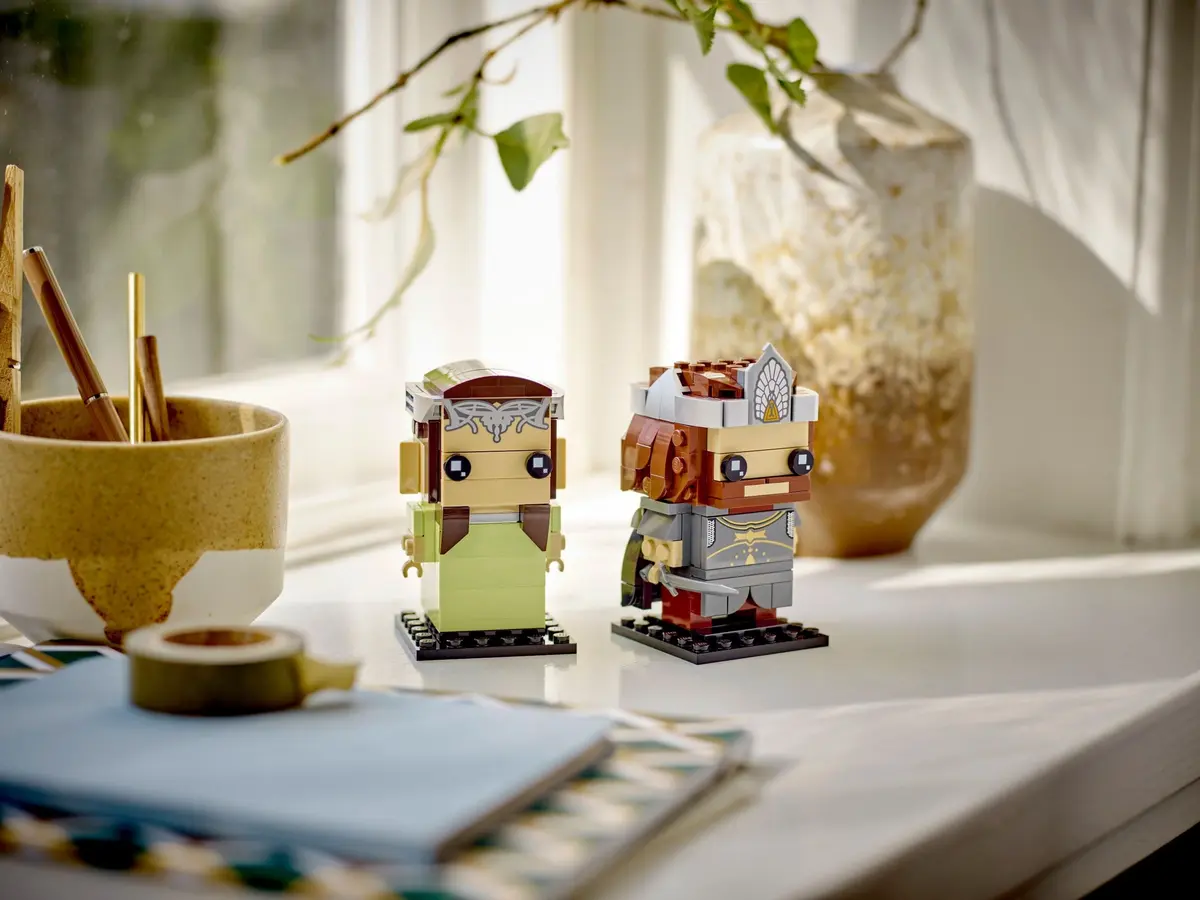 LEGO BrickHeadz 40632 Aragorn & Arwen set, image 5