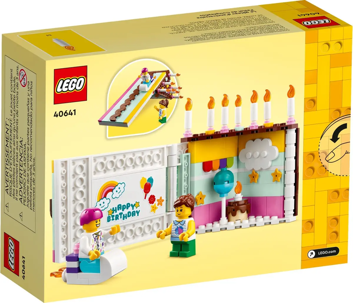 LEGO Seasonal 40641 Birthday Cake set, image 3