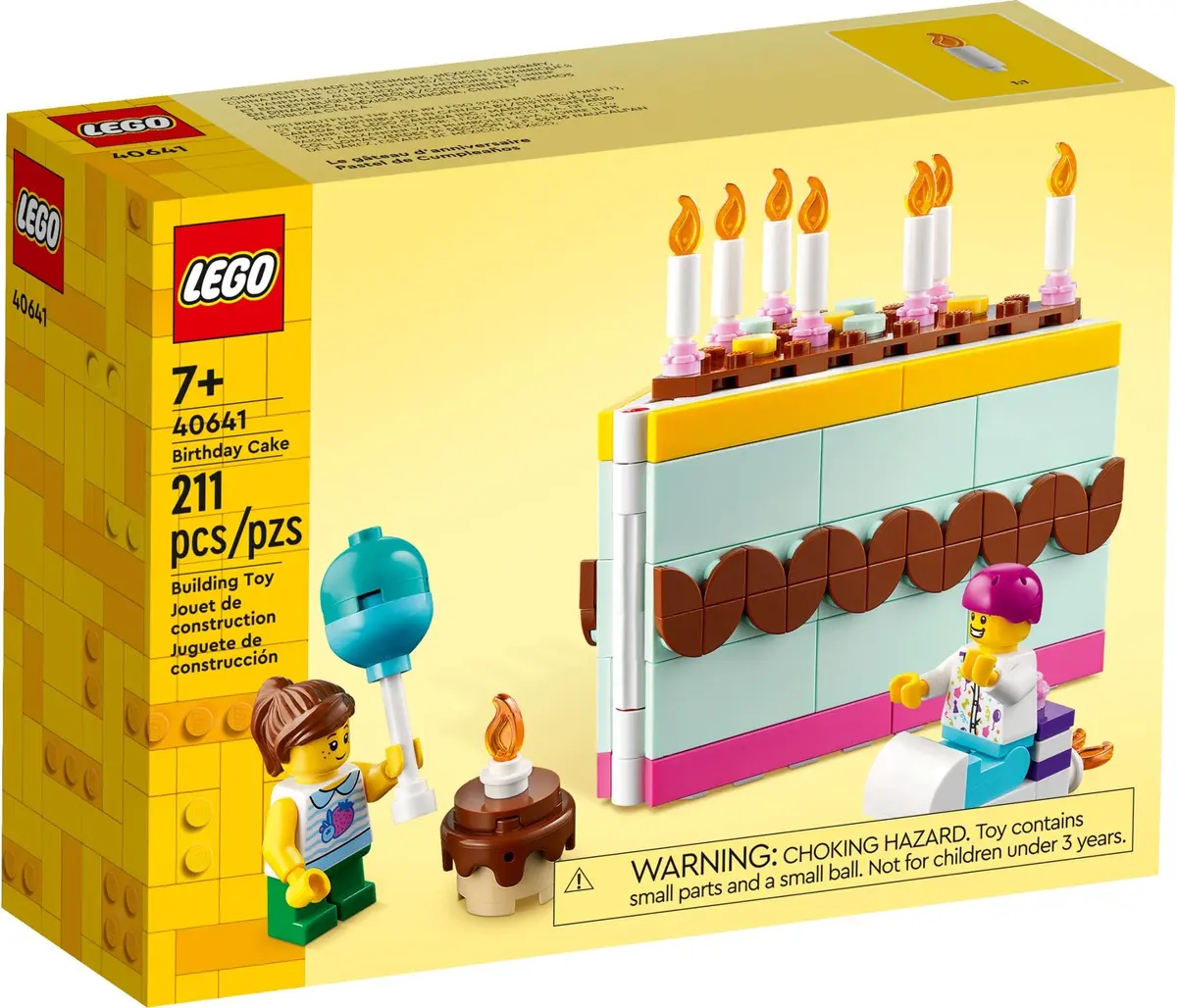 LEGO Seasonal 40641 Birthday Cake set, image 2
