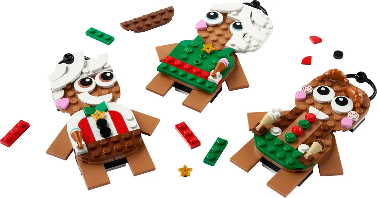 LEGO Seasonal 40642 Gingerbread Ornaments set