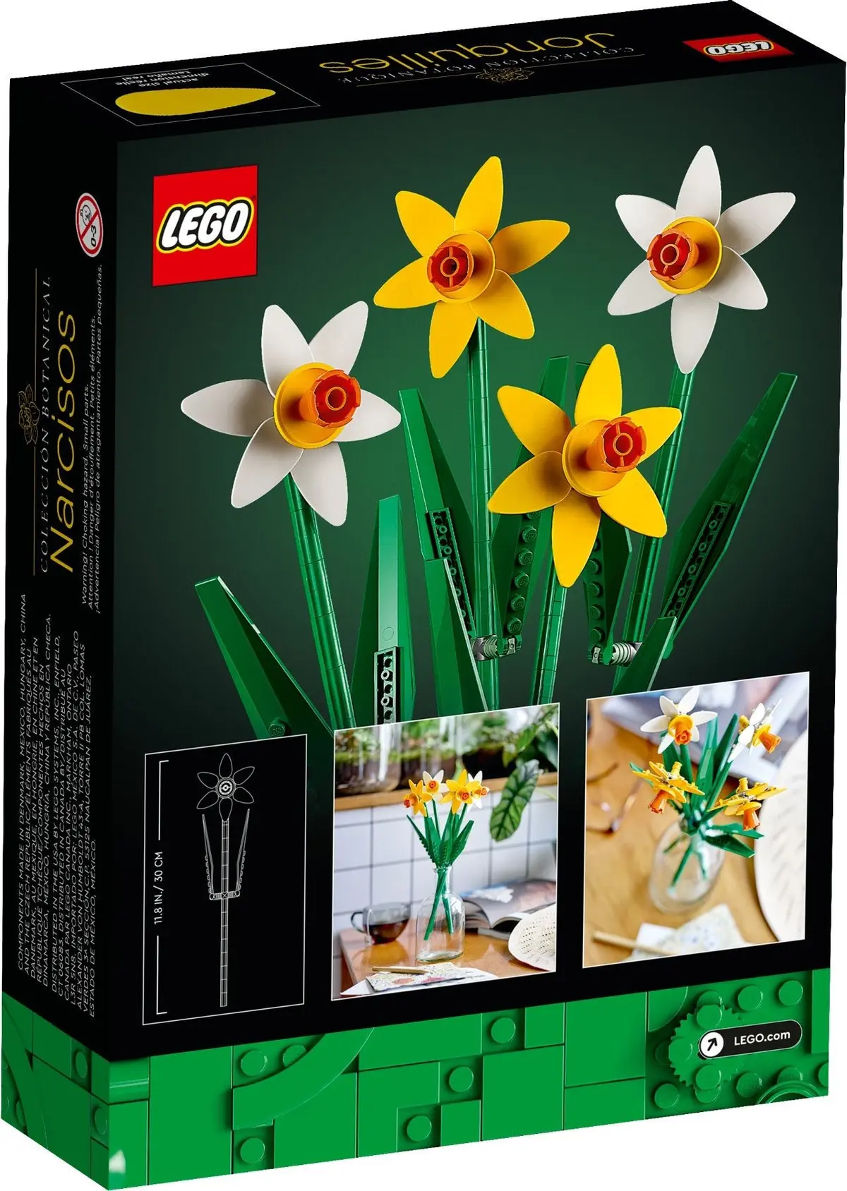 LEGO Icons 40646 Daffodils set, image 3