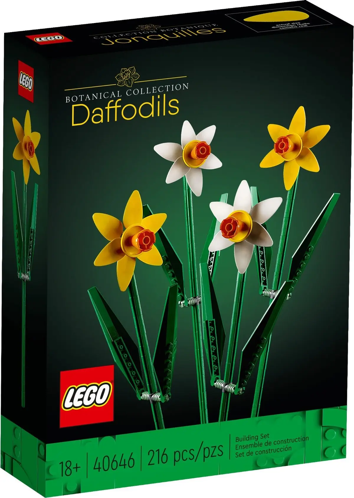 LEGO Icons 40646 Daffodils set, image 2