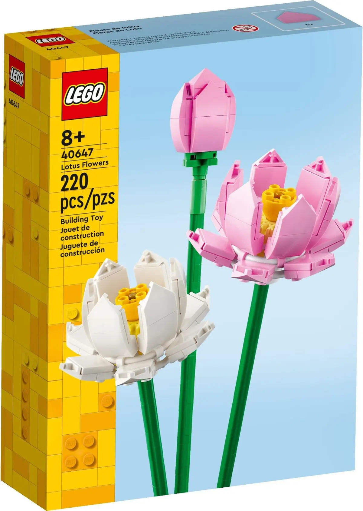 LEGO Creator 40647 Lotus Flowers set, image 2