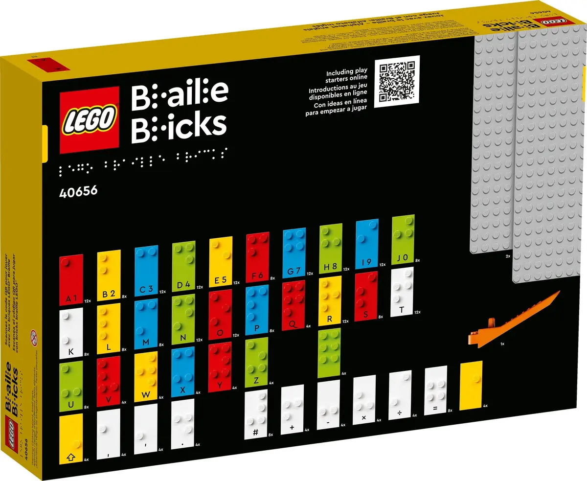 LEGO Miscellaneous 40656 Play with Braille – English Alphabet set, image 8