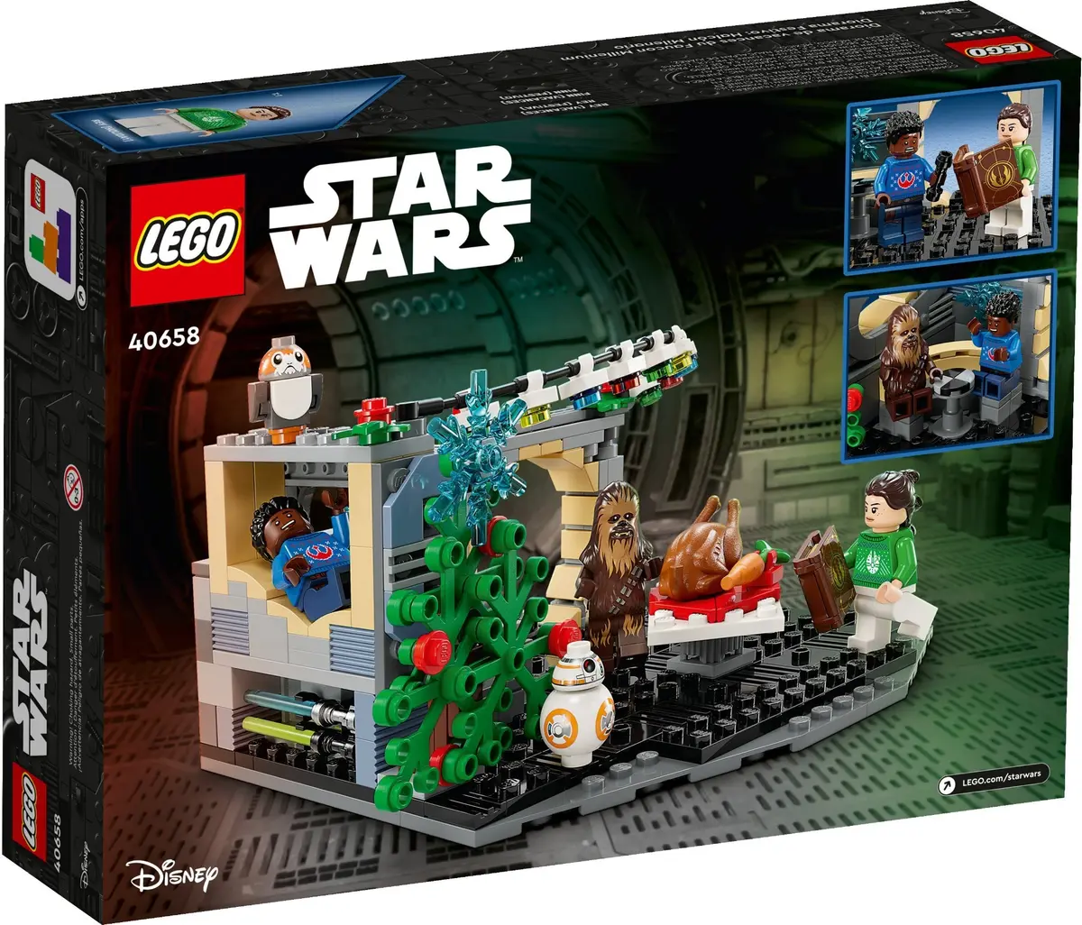 LEGO Star Wars 40658 Millennium Falcon Holiday Diorama set, image 3