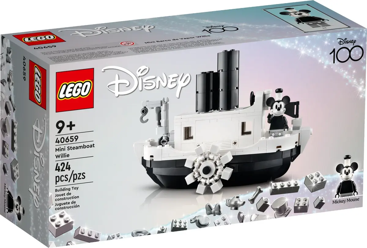 LEGO Disney 40659 Mini Steamboat Willie set, image 2