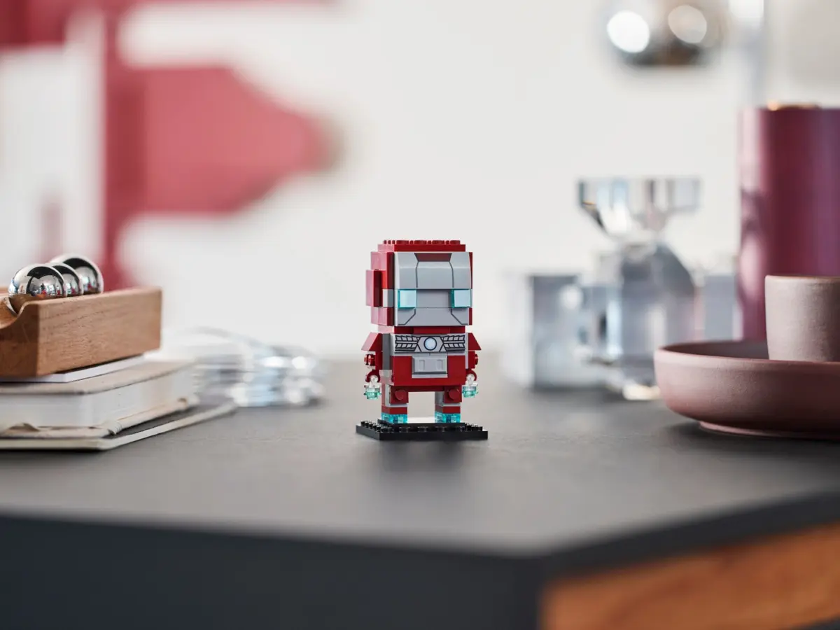 LEGO BrickHeadz 40669 Iron Man MK5 set, image 4